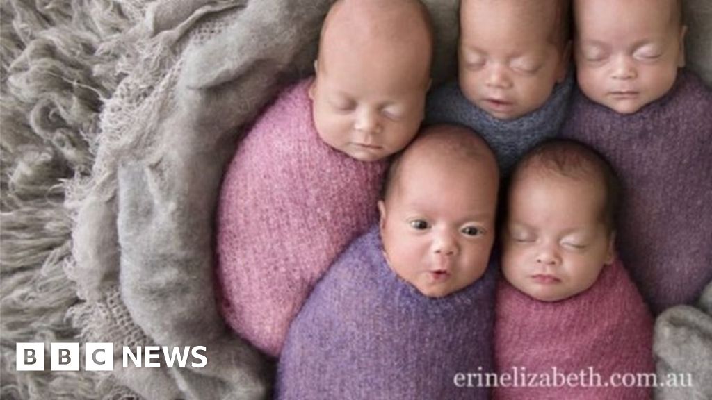 Australia Quintuplets: 'Our House Is Absolutely Wild' - BBC News