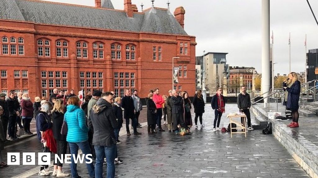 Welsh Assembly protestors want it renamed Senedd