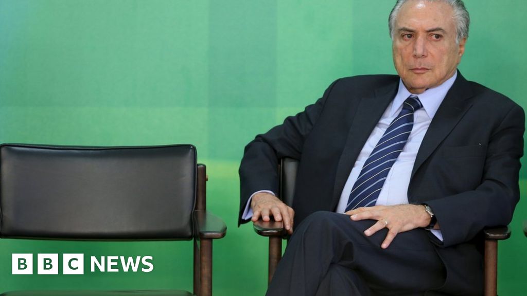 Rousseff says audio message proves Temer 'coup' plot - BBC News