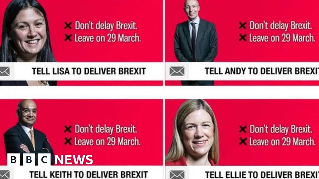 Facebook No Deal Brexit Ads From Same Source Bbc News 5069