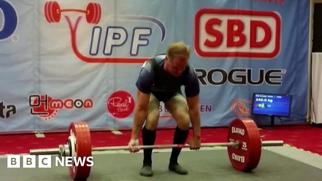 Monarch Collapse Thwarts Champion Powerlifters Title Hopes Bbc News