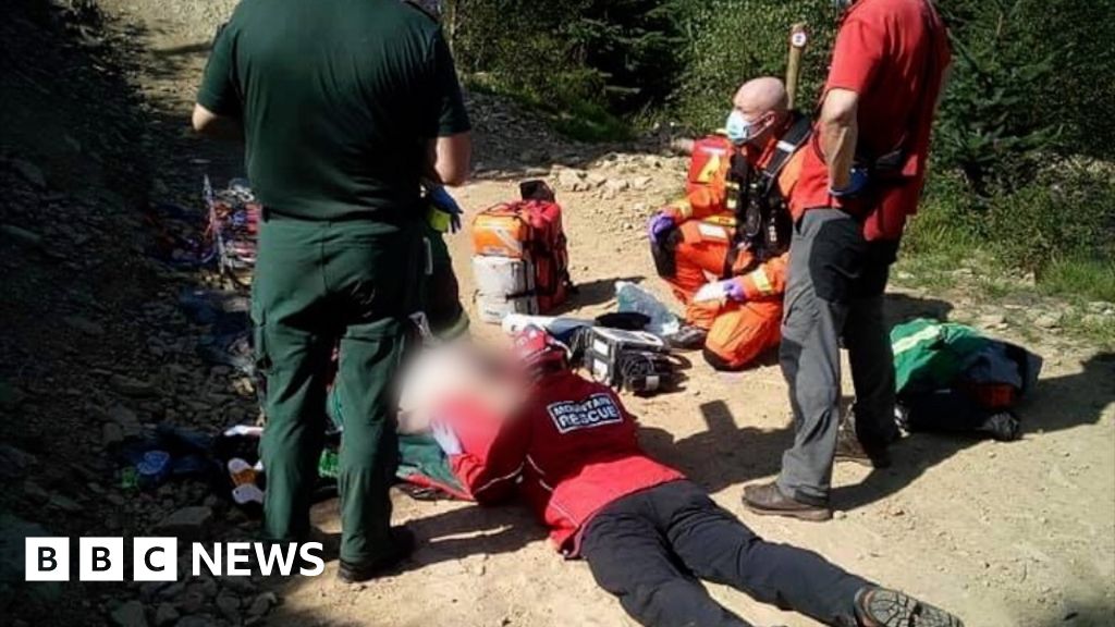 Cyclist Taken To Hospital After Bike Park Wales Incident - BBC News