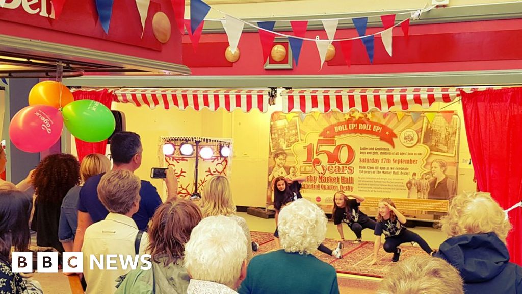 Victorian Derby Market Hall celebrates 150 years BBC News