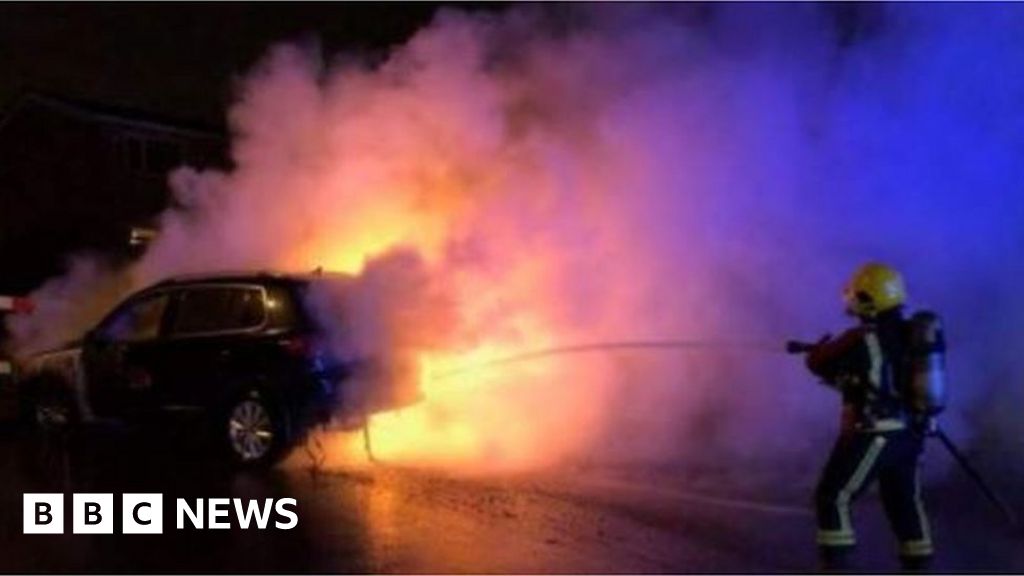 Fire near open gas main in Solihull 'probably arson' BBC News