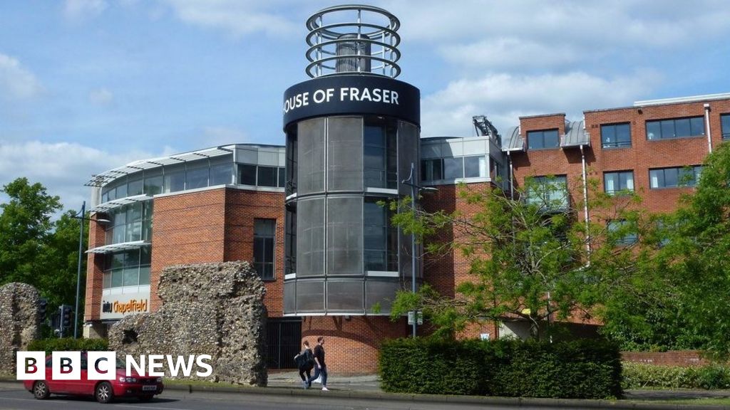 House Of Fraser Store To Close In Norwich Bbc News