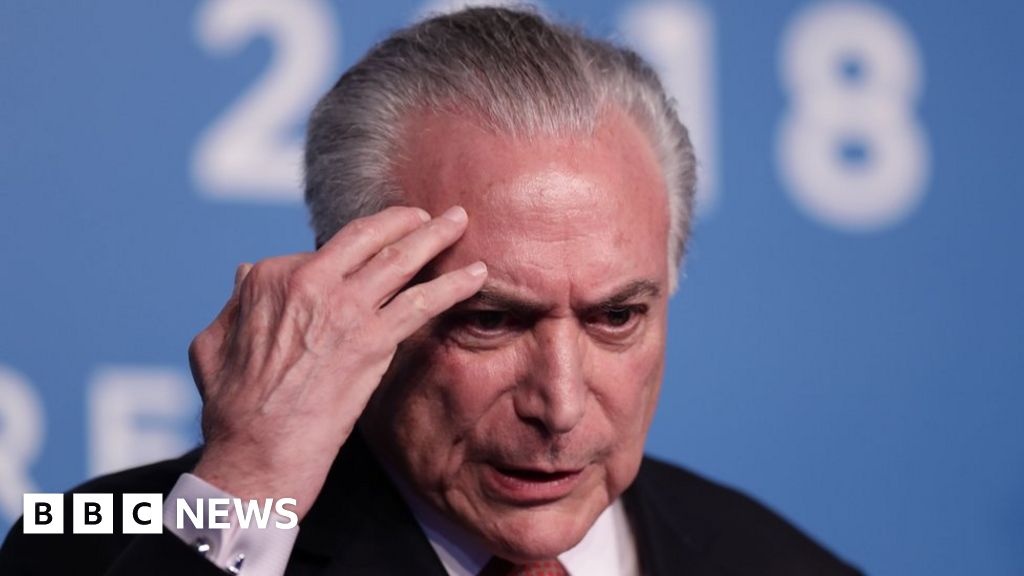 Brazilian ex-President Temer arrested