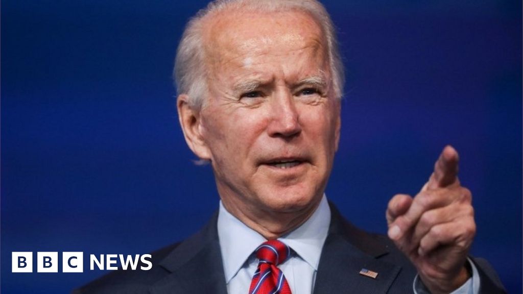 President-elect Joe Biden says Americans won't be forced to take a coronavirus vaccine when one becomes available in the US. It comes as the nati