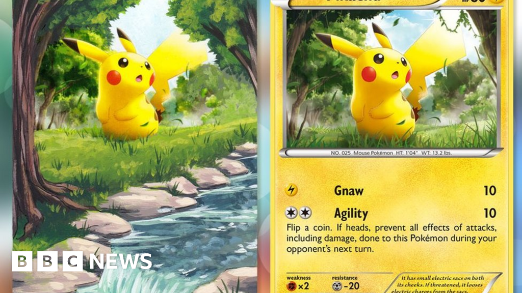 The Pokemon card artist 'taking the border off the artwork'
