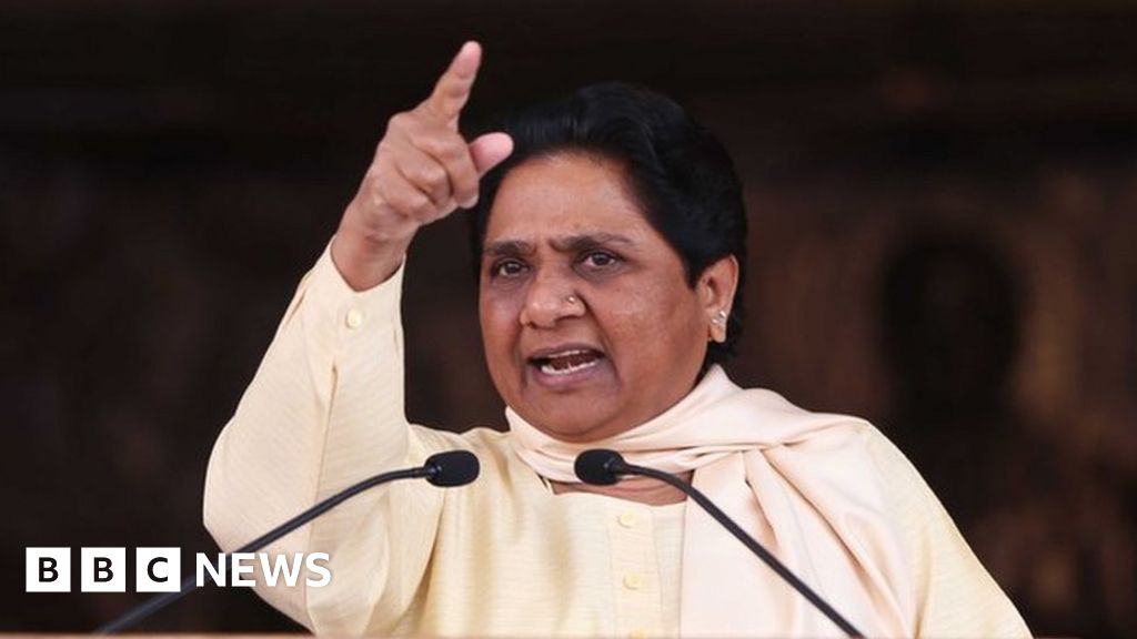 Mayawati India Dalit Icon Will Not Contest Election Bbc News