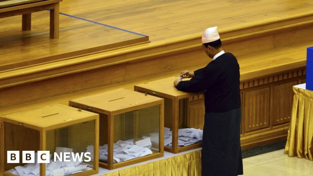 Security services raid Myanmar government headquarters BBC News