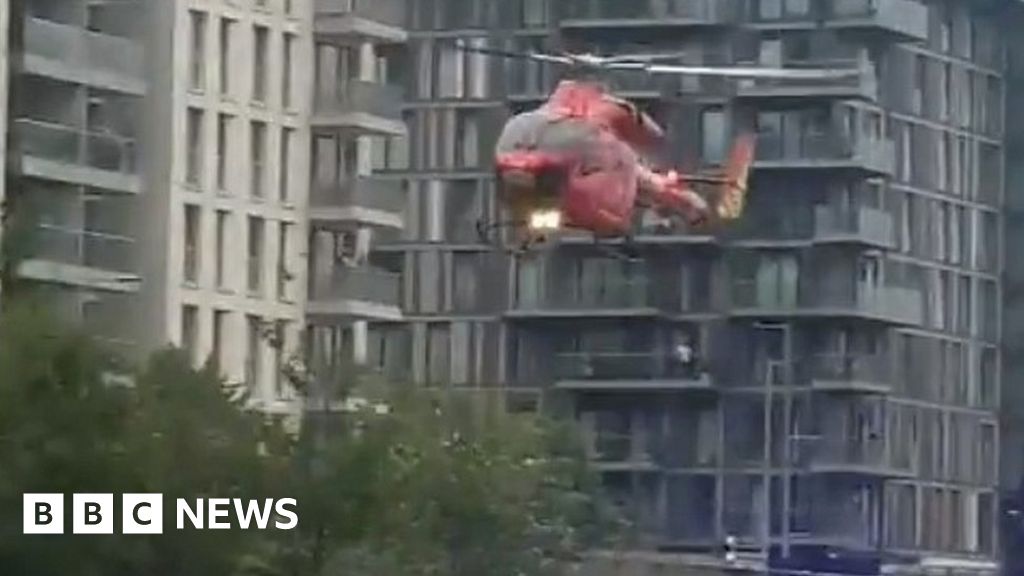 Stratford death Woman falls from building after man arrested BBC News