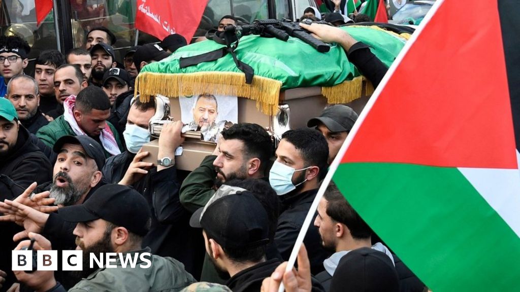 Салех ал Арури: Хиляди присъстват на погребението на заместник-лидера на Хамас в Бейрут