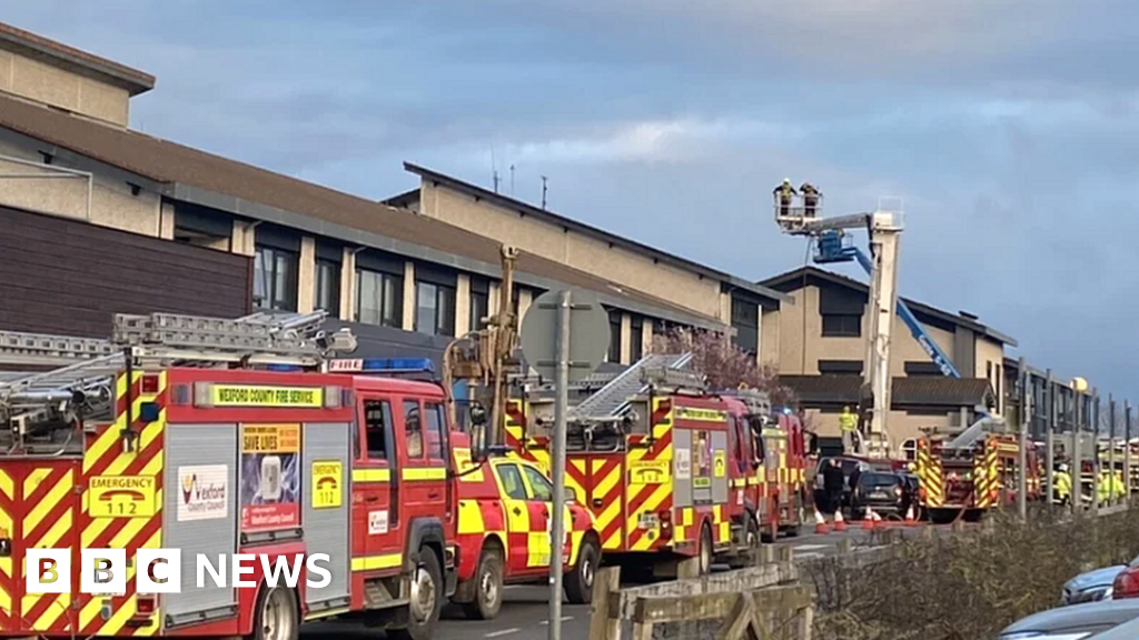 Wexford General Hospital 29 patients to stay after fire BBC News