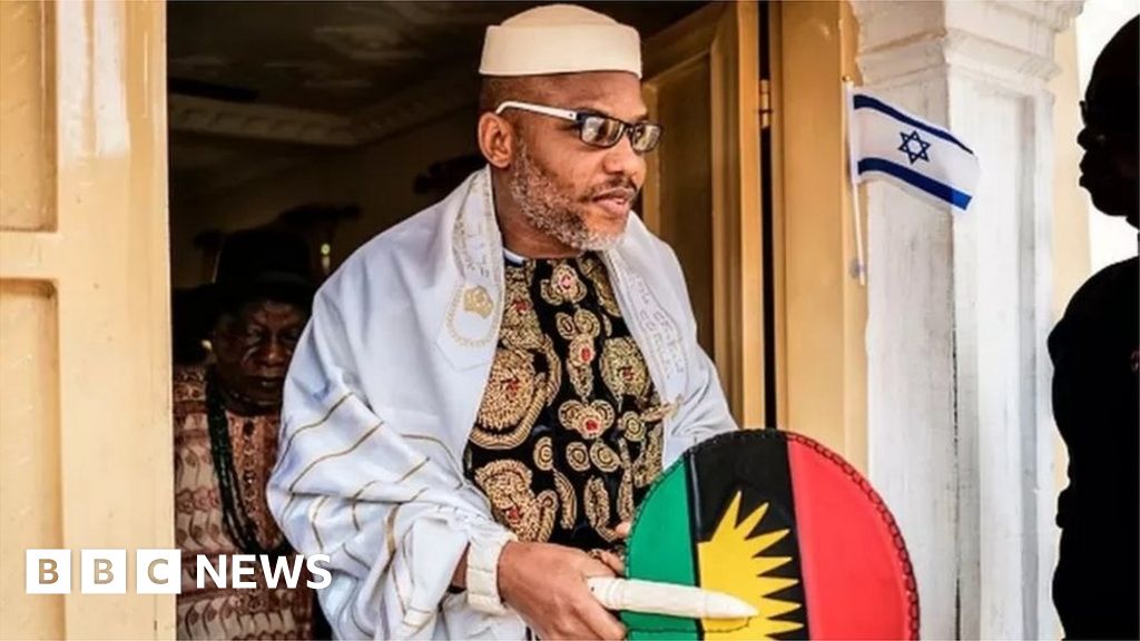 Nnamdi Kanu: Nigerian court drops charges against separatist Ipob leader