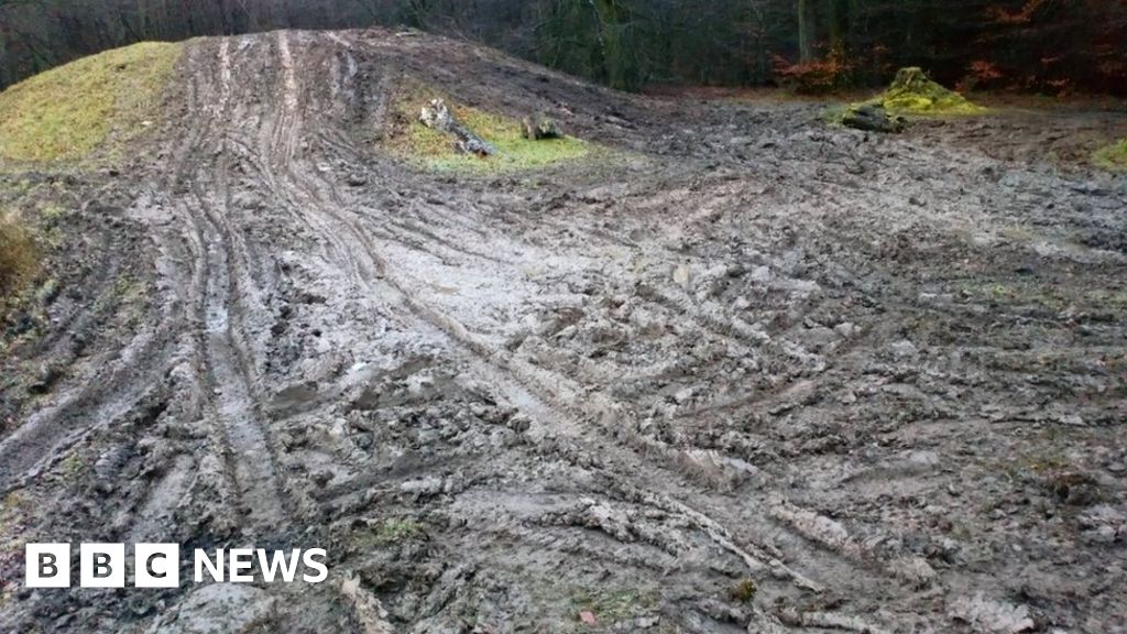 'Terrible, Newport Burial Mounds Damage'
