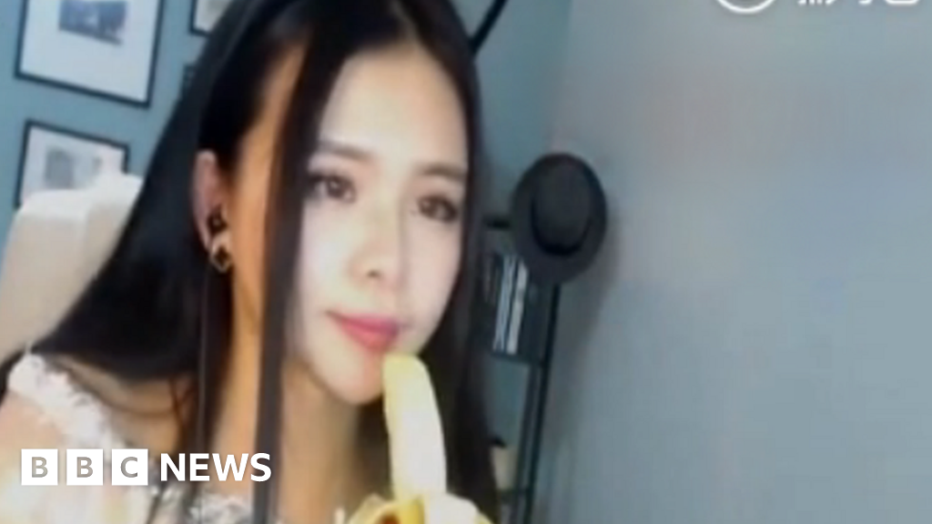 China Bans Erotic Banana Eating Live Streams Bbc News