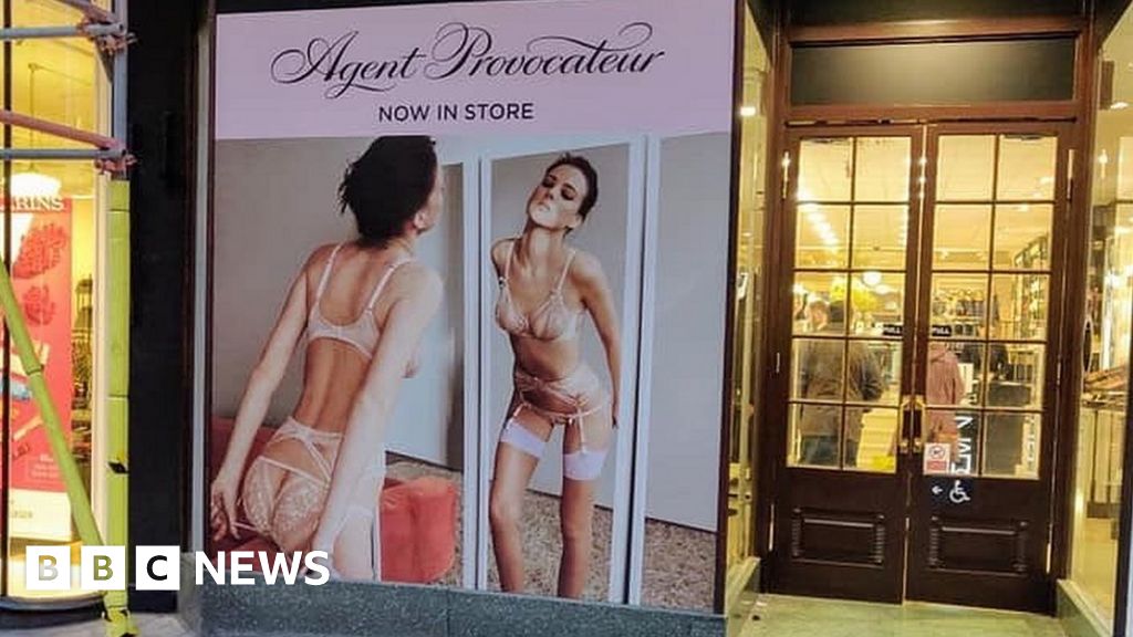 Agent Provocateur Shop Displays Branded Pornographic