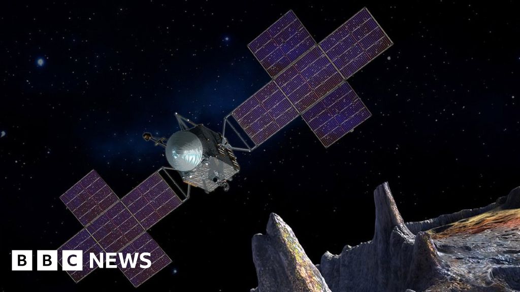 Psyche: Metal world mission targets 'iron volcanoes' - BBC News