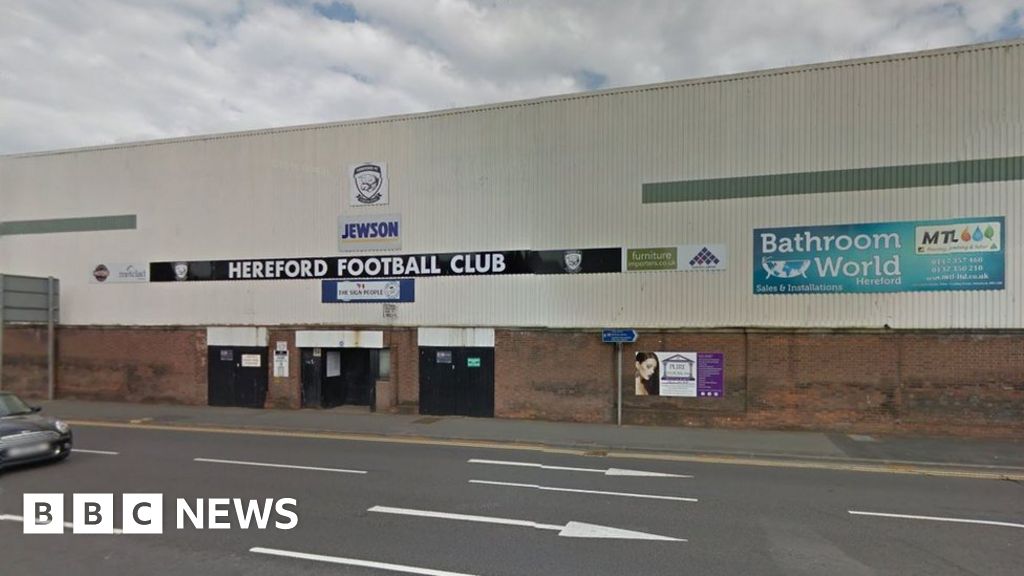 Hereford FC issues banning orders after pitch invasion BBC News