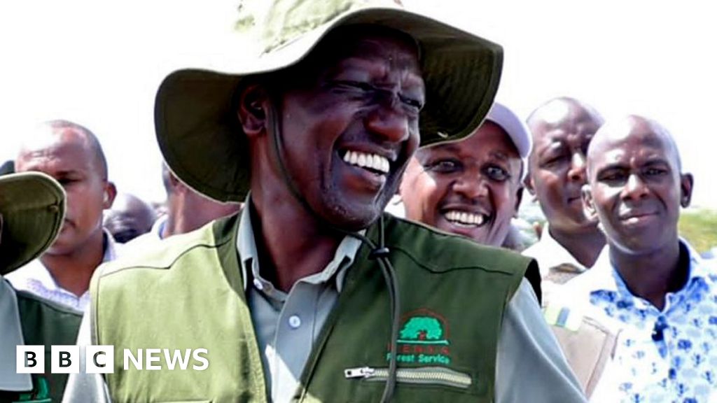 Kenya's President Ruto named global climate leader - BBC News