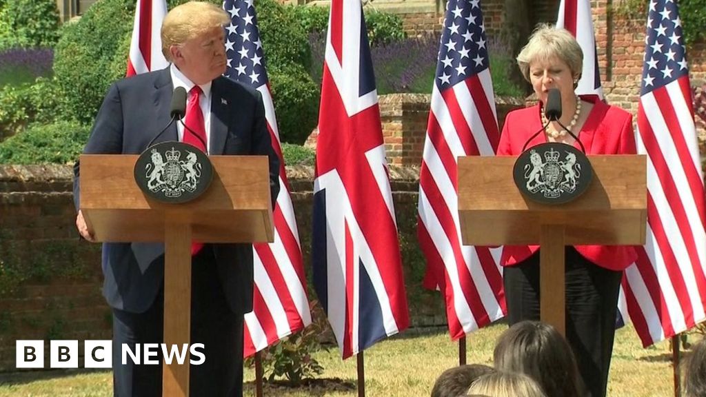 Donald Trump: US-UK Relationship Indispensible - BBC News