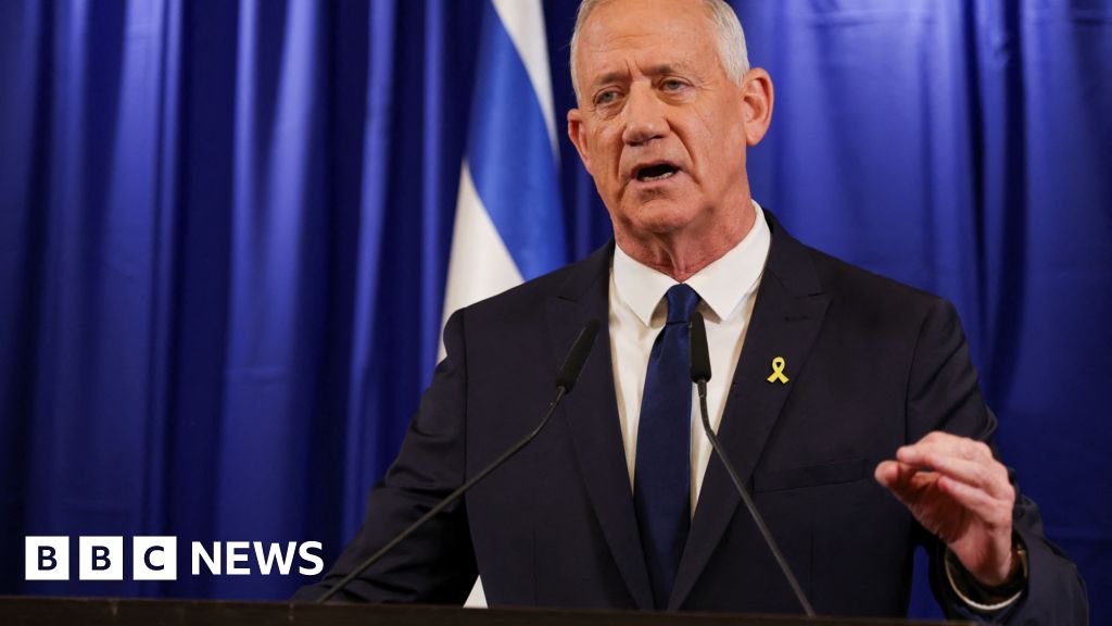 Israeli war cabinet minister Benny Gantz quits emergency government
