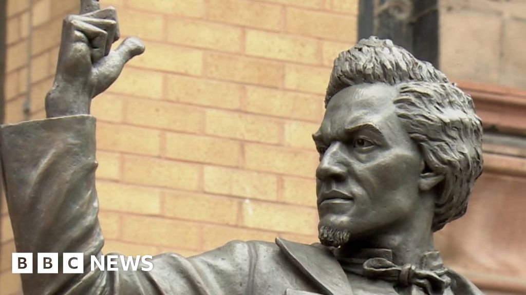 Frederick Douglass Statue of American activist unveiled