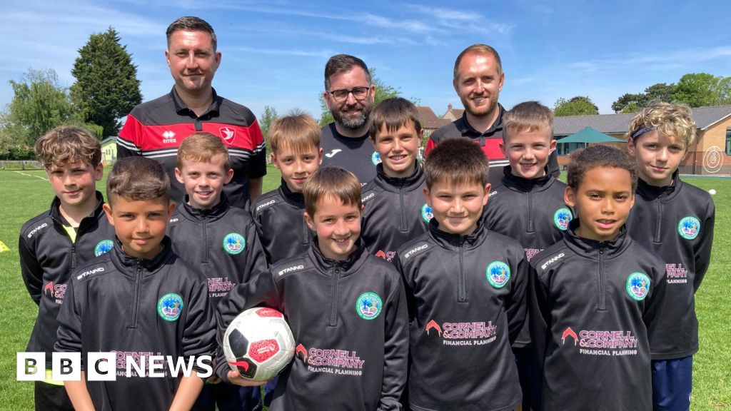 Under-11 footballers in two national finals on consecutive days