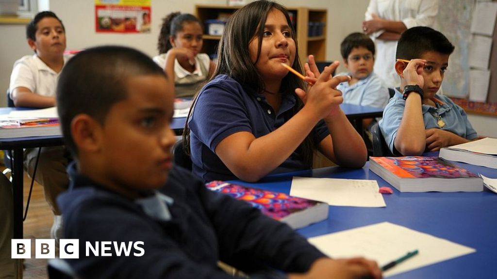 'English Only': The movement to limit Spanish speaking in US - BBC ...