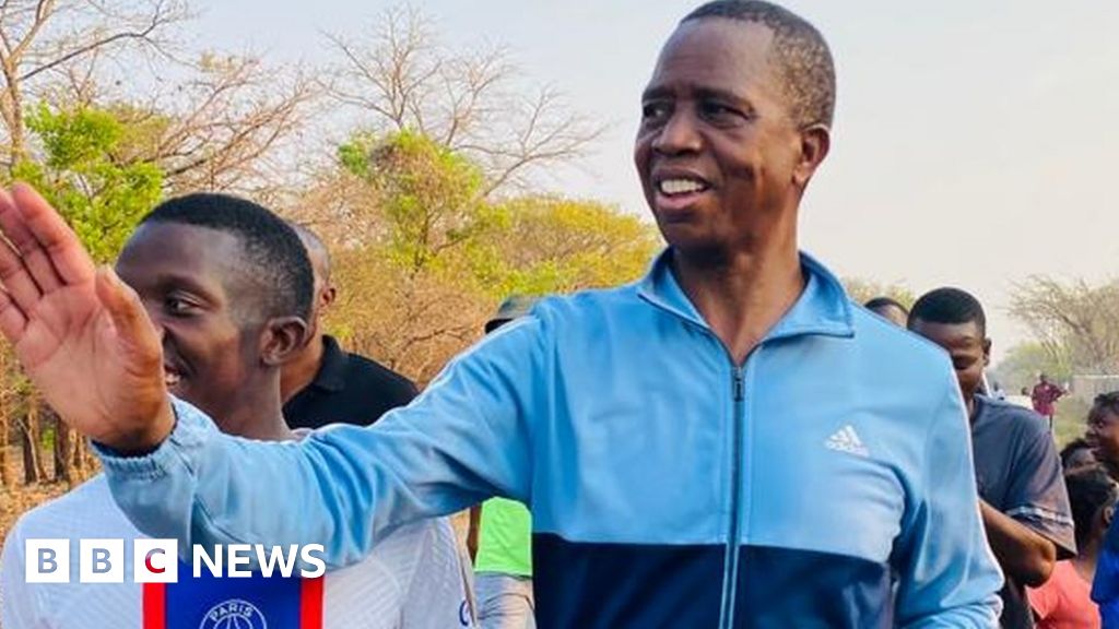 Zambia ex-President Edgar Lungu banned from 'political' jogging