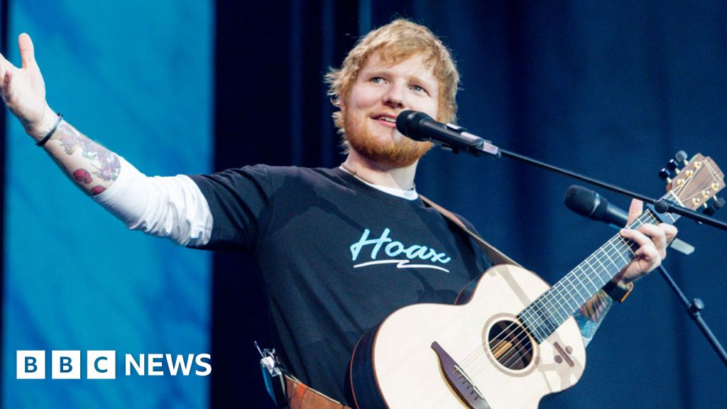 Ed Sheeran named  artist of the decade 