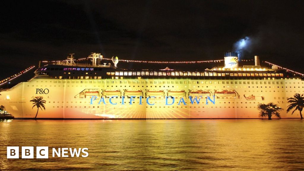 Pacific Dawn Woman Missing After Fall From Cruise Ship Bbc News