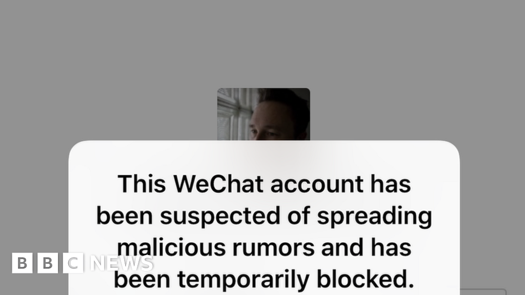 Account suspicious due activity wechat blocked to Wechat account