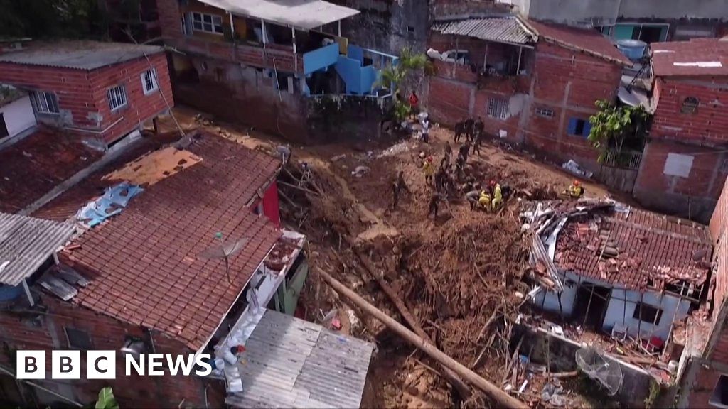 Brazil landslides: ‘I knew most of the people buried’