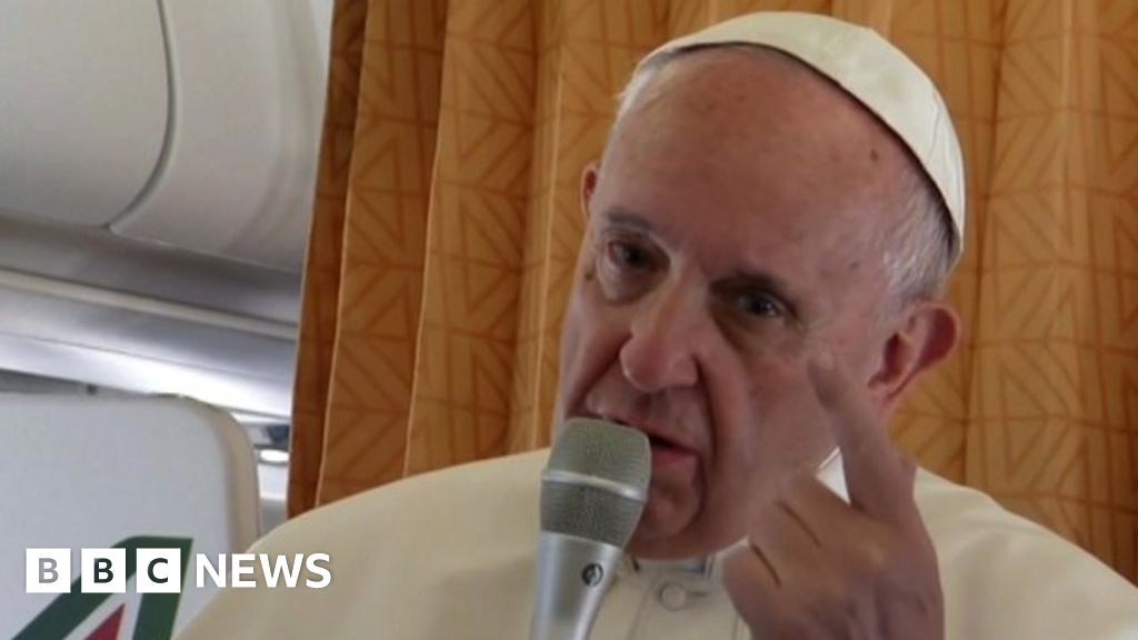 Pope Francis: 'The world is at war' - BBC News