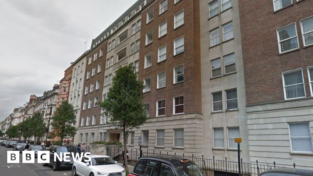Fire breaks out at Harley Street block of flats in London BBC News