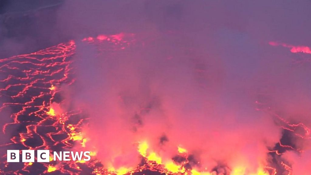 Monitoring DR Congo's deadly Nyiragongo volcano - BBC News