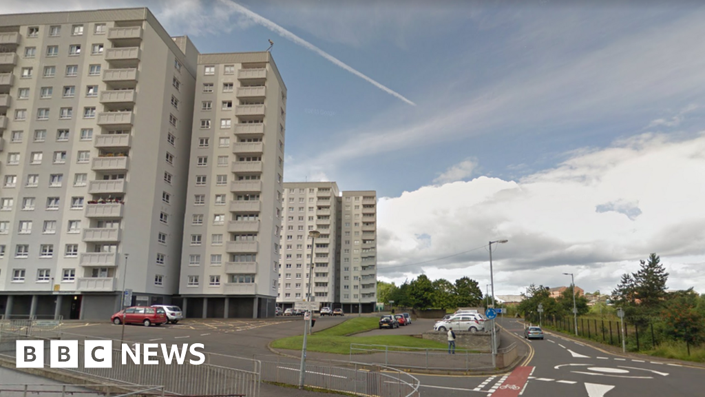 Fire crews put out blaze in highrise flats in Cambuslang BBC News