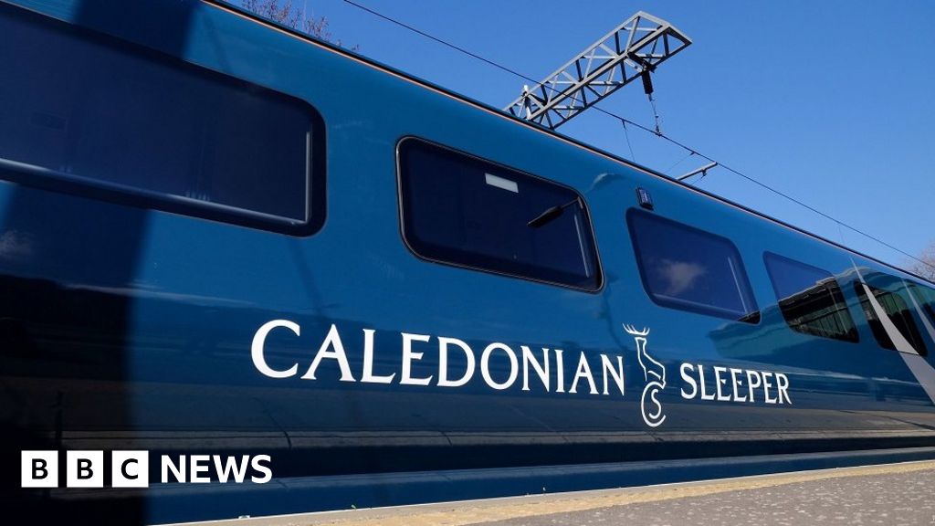 Caledonian Sleeper train