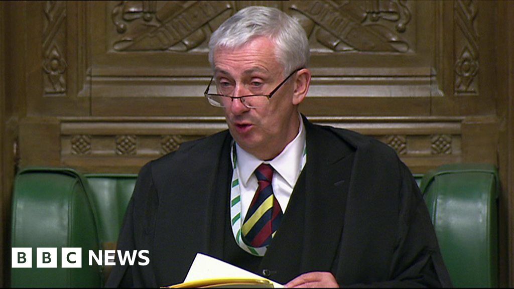 Commons Speaker says ministers 'must do better' on answering MPs BBC News