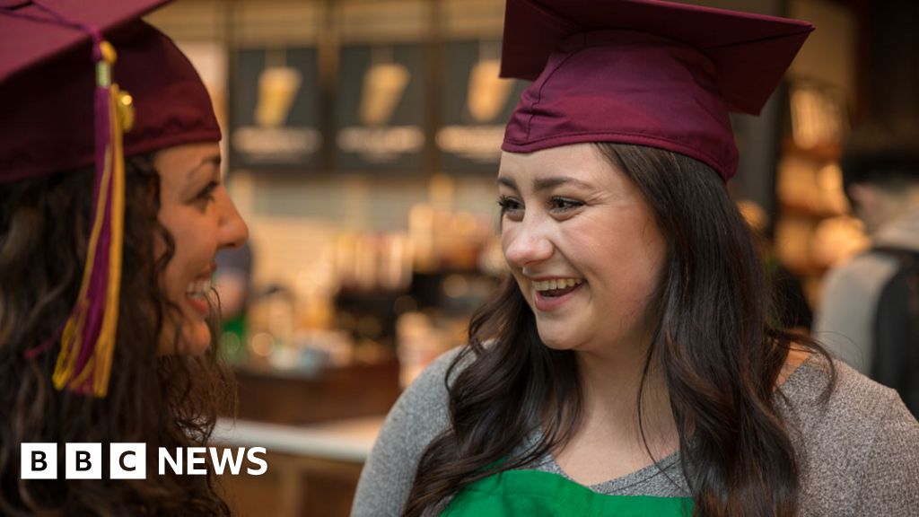 Starbucks to pay staff tuition fees - BBC News