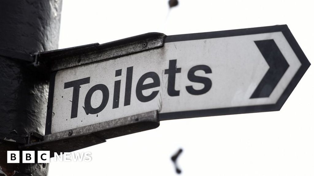 Toilets sign