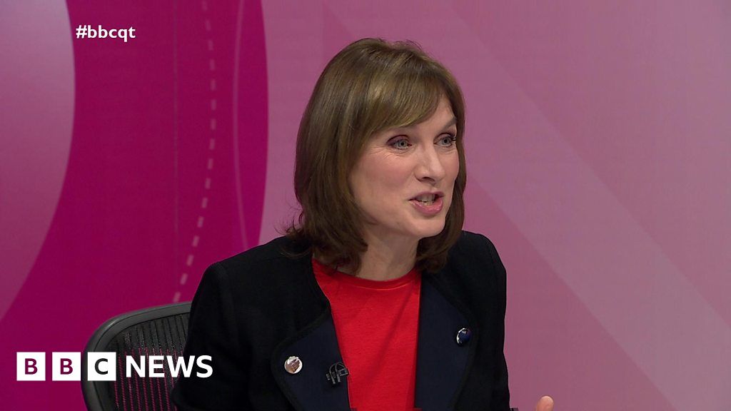 Question Time Fiona Bruce Happy To Clarify Polls Remarks Bbc News 