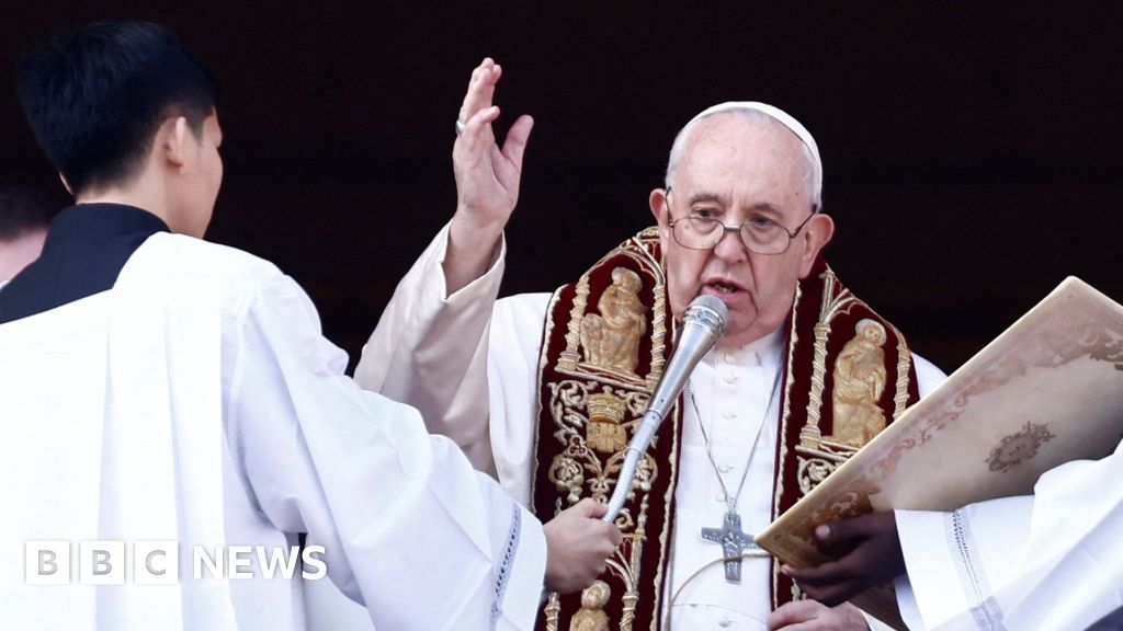 Pope Francis says world suffering a ‘famine of peace’