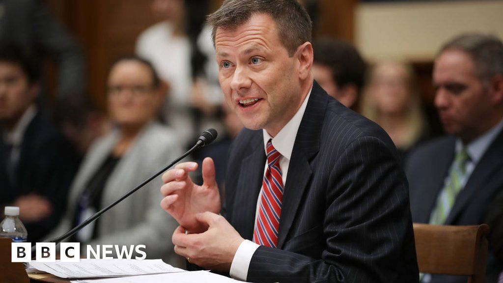 FBI Agent Peter Strzok 'fired Over Anti-Trump Texts' - BBC News