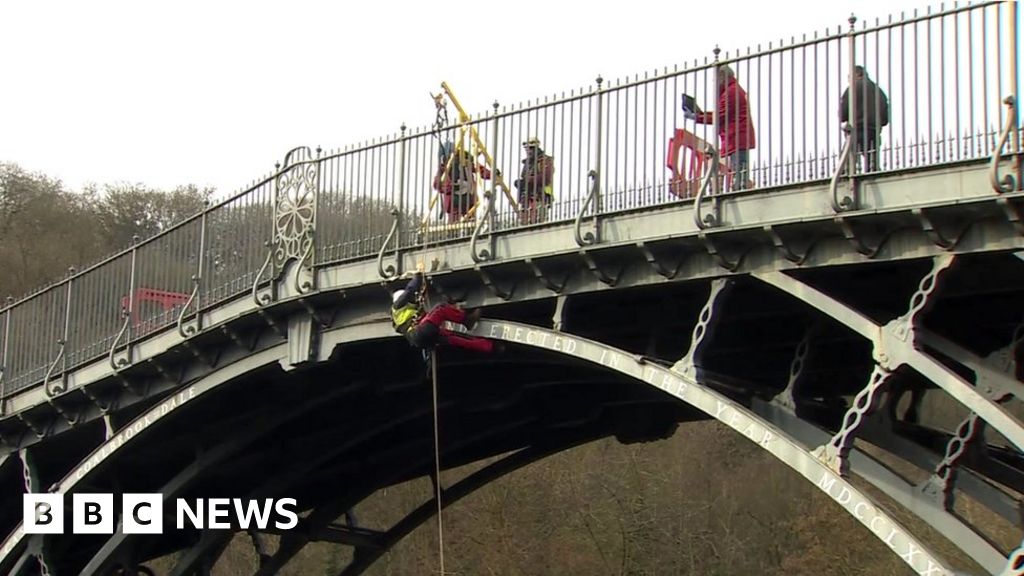 Saving The World's First Cast Iron Bridge - BBC News