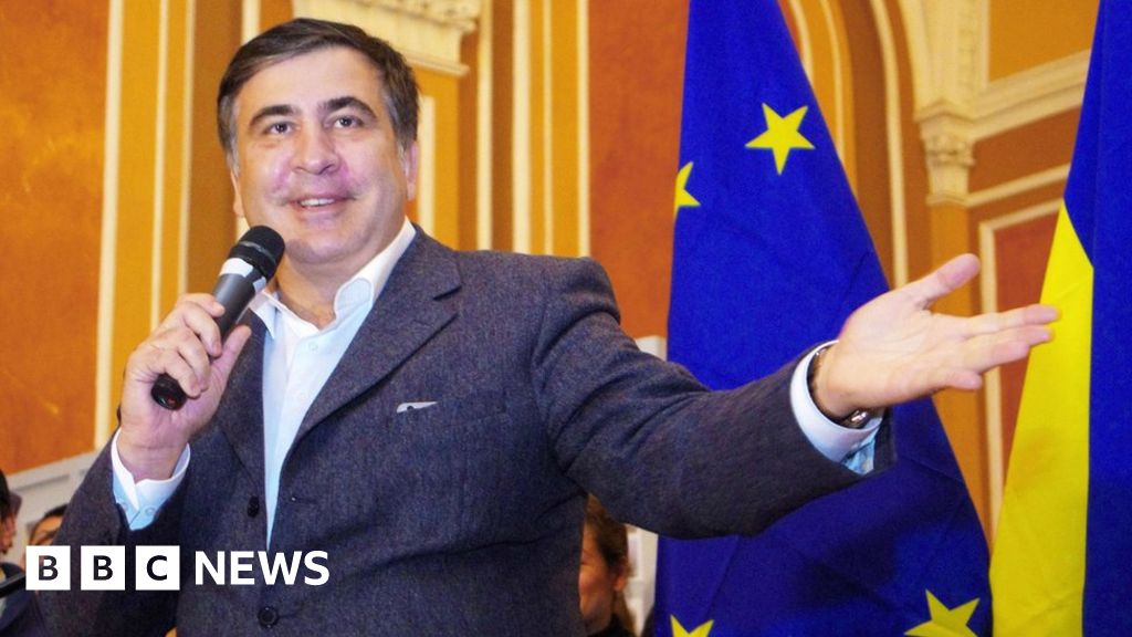 Georgia Ex Leader Saakashvili Stripped Of Ukraines Citizenship Bbc News