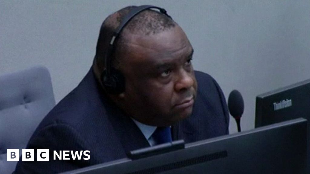 Dr Congo Warlord Bemba Jailed Over War Crimes Bbc News