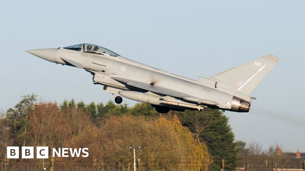 Sonic Boom Heard As RAF Jets Escort Aircraft To Stansted Airport - BBC News