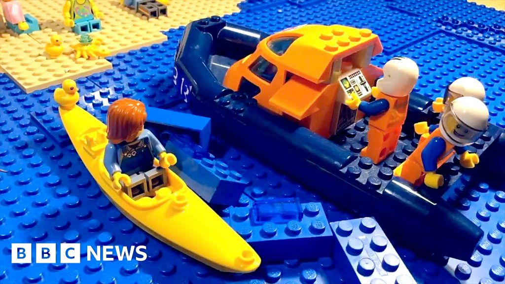 Swanage RNLI lifeboat rescue recreated by 11 year old animator